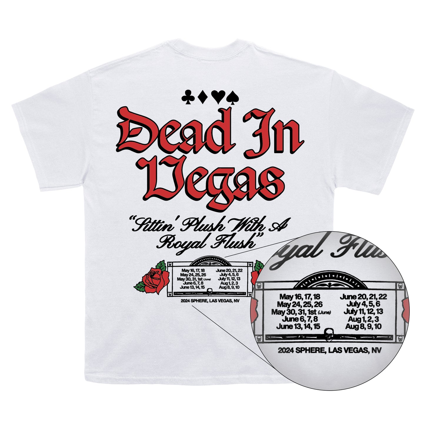 Restock: Dead in Vegas Tee (New Dates)