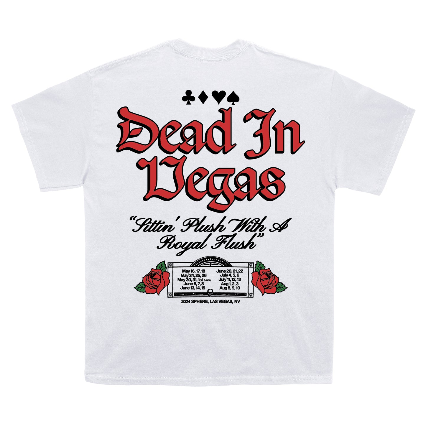 Restock: Dead in Vegas Tee (New Dates)