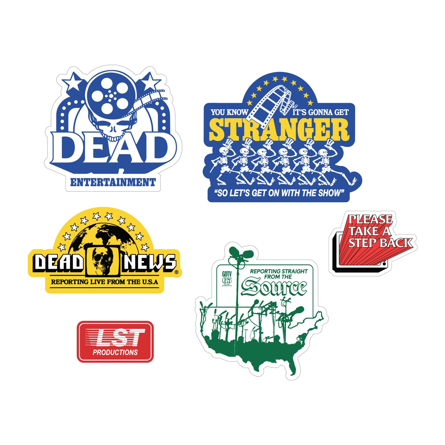 Dead Media Sticker Pack