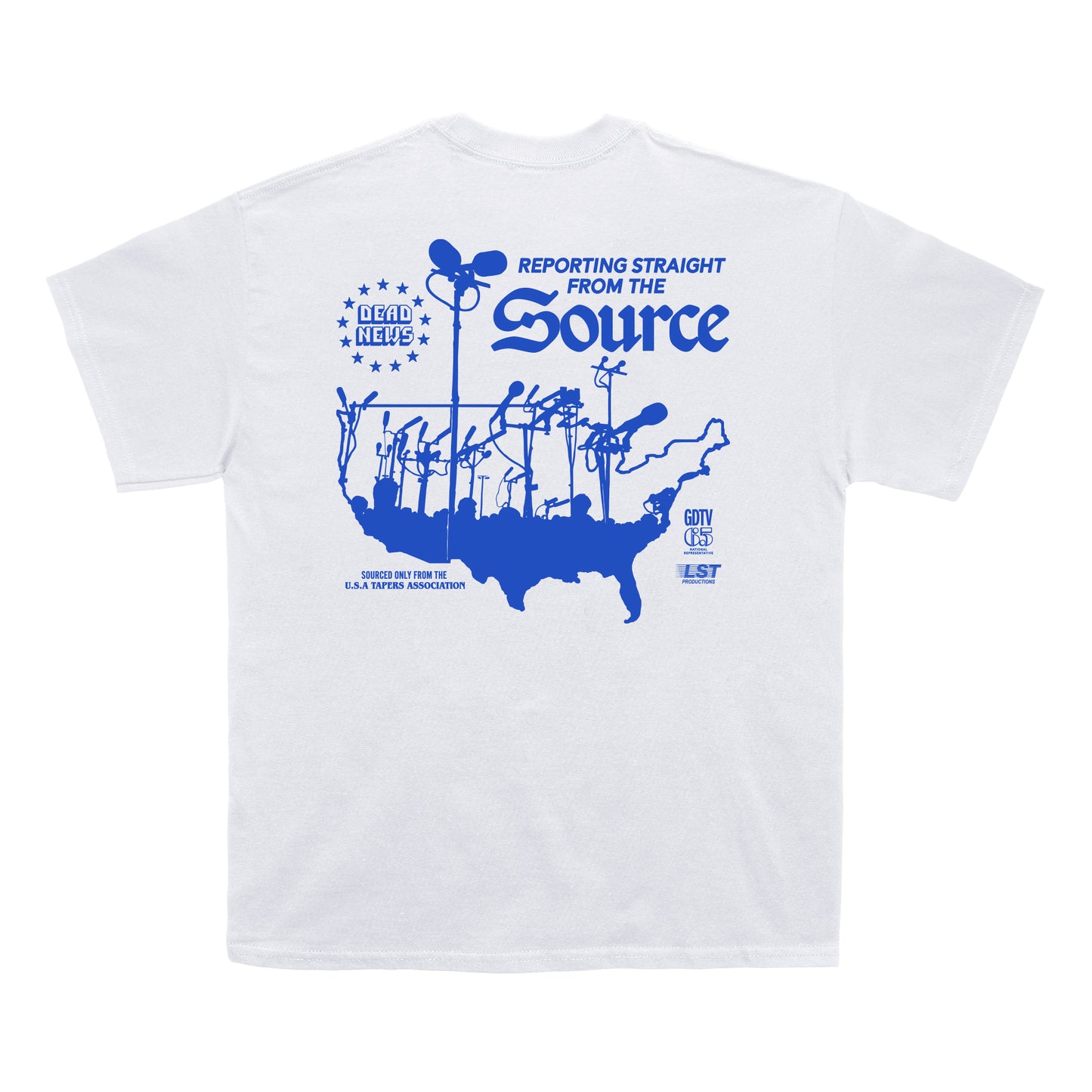 Dead News White Tee