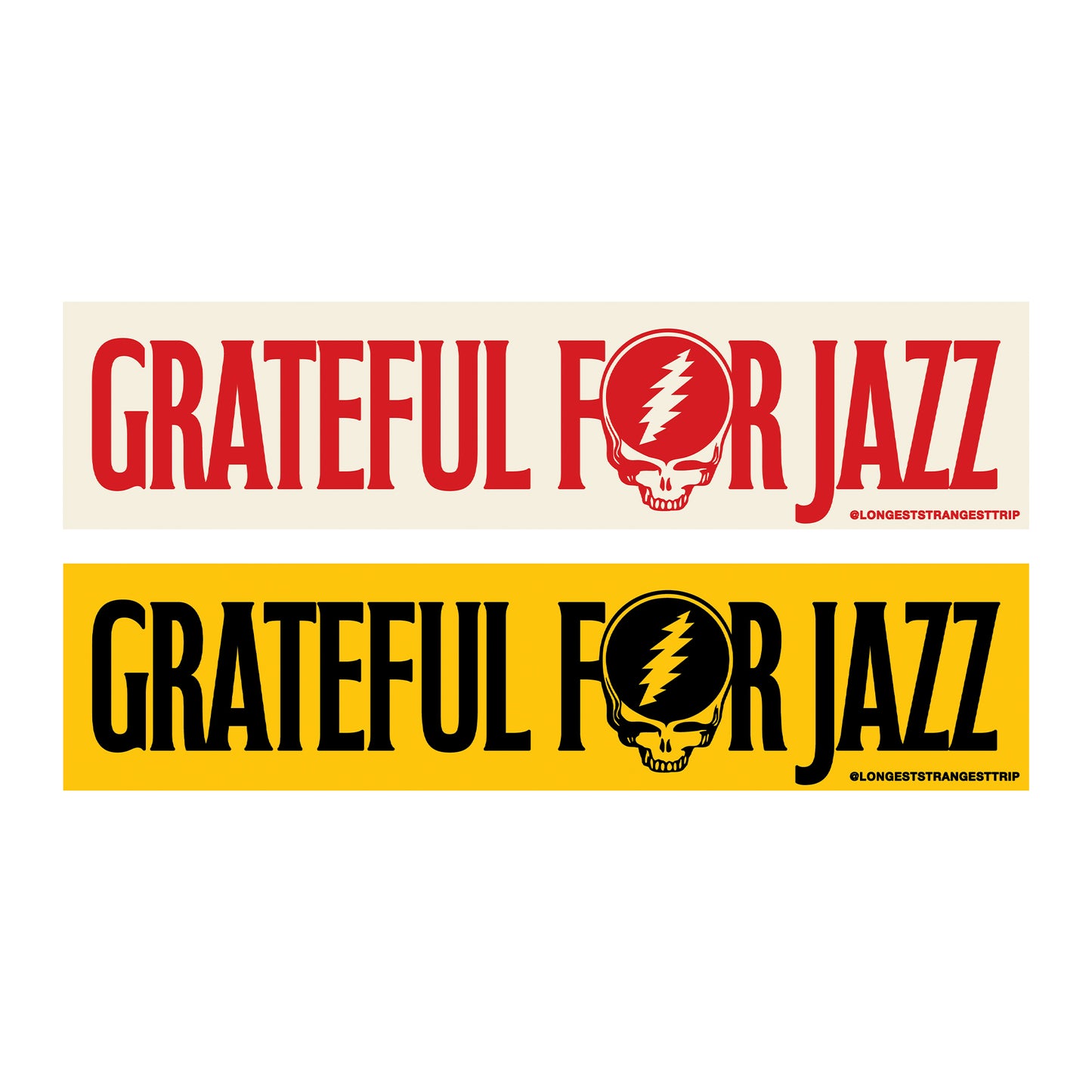 Grateful for Jazz Bumper (2 Pack)