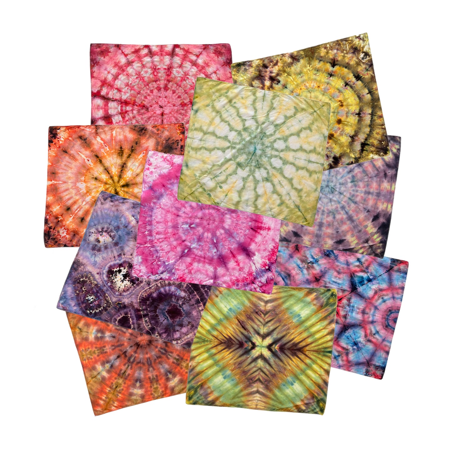 Dyed Bandanas